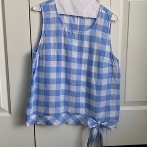 J. Crew Factory Linen Top